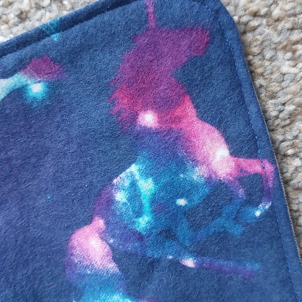 18" Doll Horse Cosmic Unicorn Blanket and Saddle Pad Set - Picture 7 of 8